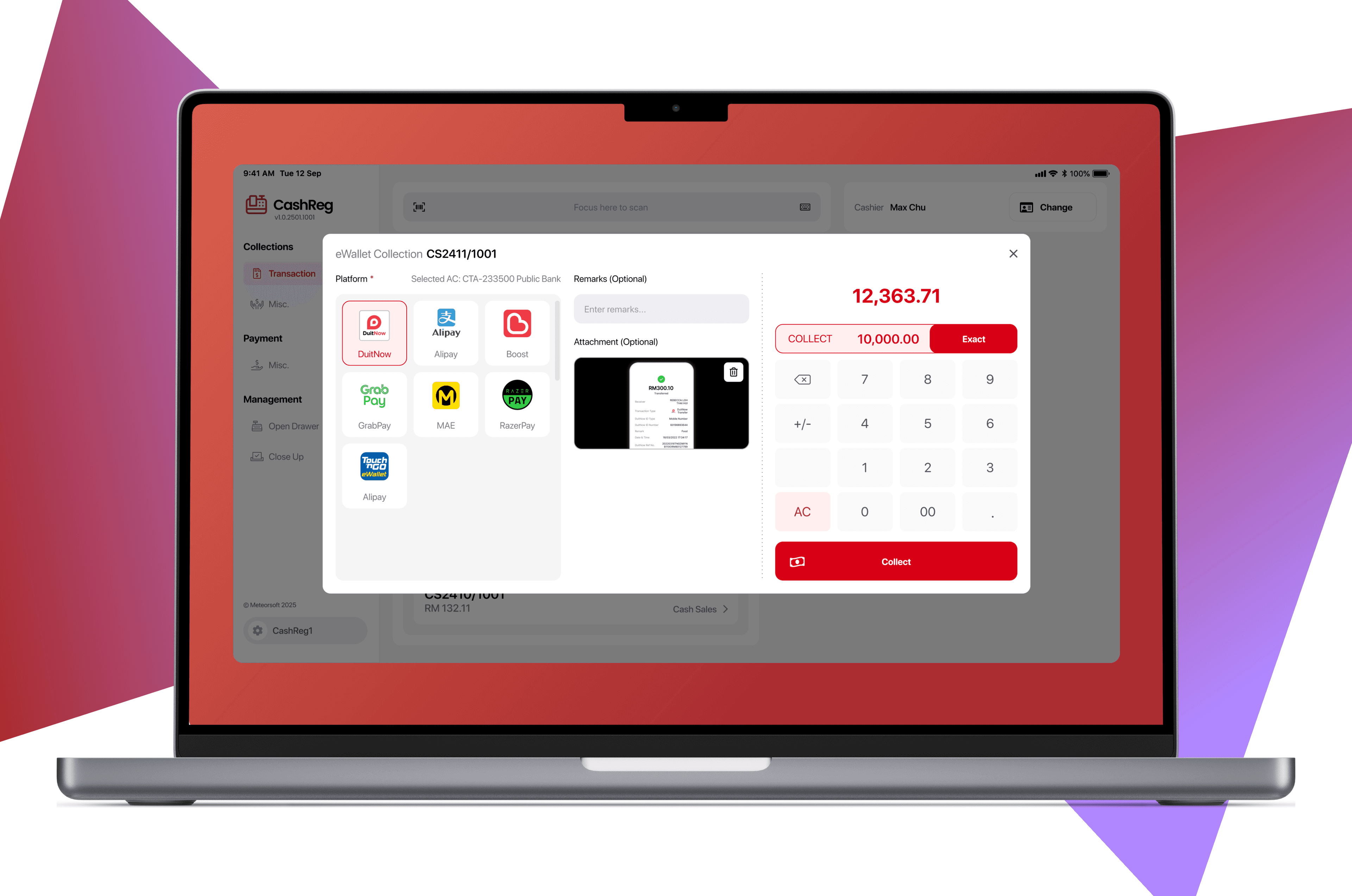 Preview of APS Cash Register